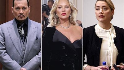 «قصف جبهة» كيت موس «إكس» الممثل الأمريكي جوني ديب تُسانده ضد طليقته