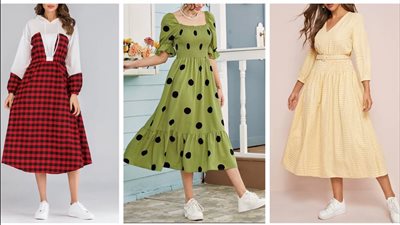 النقوشات البرية والوردية.. موضة فساتين صيف 2022| صور