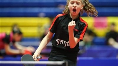 الأهلي: هنا جودة صنعت التاريخ في تنس الطاولة رغم صغر سنها