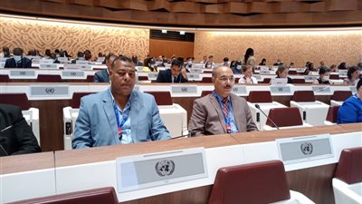 الوفد العمالي المصري برئاسة 