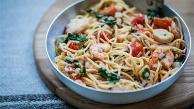 طريقة عمل مكرونة وايت صوص بالسي فود.. «سهلة ولذيذة»