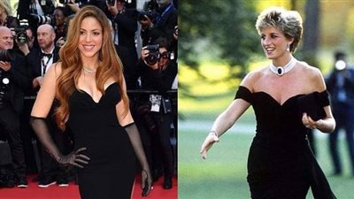 بعد الأميرة ديانا.. شاكيرا تتسلح بفستان الانتقام ردا على خيانة بيكيه| صور