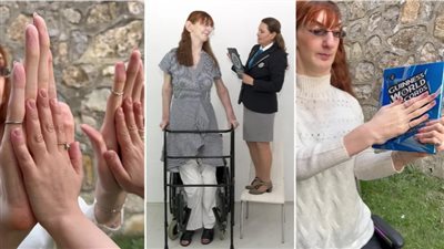 أطول امرأة في العالم رميسة جيلجي تحقق 4 أرقام قياسية جديدة