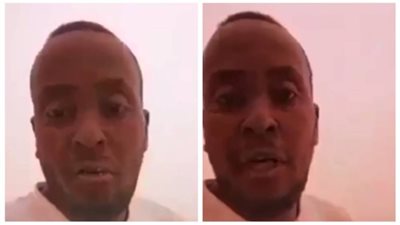 اللحظات الأخيرة لشاب سوداني توفى عطشًا في الصحراء| فيديو