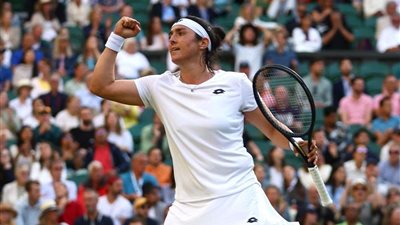 أنس جابر تكتب التاريخ.. أول لاعبة عربية في نهائي ويمبلدون