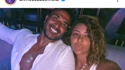 أحمد سعد يوجه رسالة لزوجته في عيد ميلادها.. وأصالة ترد