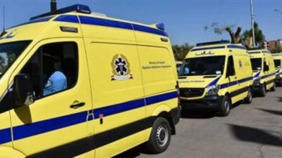 مصرع شخص وإصابة 43 في حادث تصادم بطريق مطروح