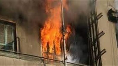 اندلاع حريق في مبنى الشهر العقاري بحي الدقي