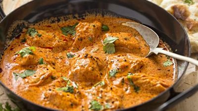 طريقة عمل طاجن الدجاج بالكاري على الطريقة الهندية 