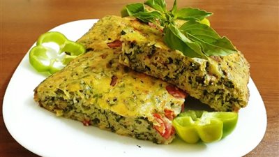 طريقة عمل العجة بمكونات بسيطة للشيف نجلاء الشرشابي