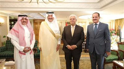 وزير التعليم العالي يستقبل السفير السعودي بالقاهرة