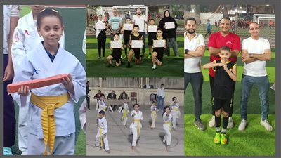 أبطال أكاديمية جولدن فايتر يستعدون لبطولة دوري أفريقيا للوشو كونغ فو 