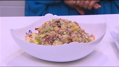 اعملي سلطة التونة بمكونات بسيطة.. للشيف نجلاء الشرشابي