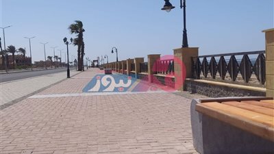 صور| شاهدي جمال كورنيش «الجبيل» في طور سيناء بعد تطويره