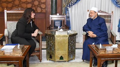 سها جندي تنقل إلى شيخ الأزهر طلب الجالية المصرية في أيرلندا