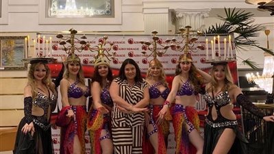 صور| على أنغام أم كلثوم وعبد الحليم.. مسابقة كأس مصر للرقص بأجواء روسية