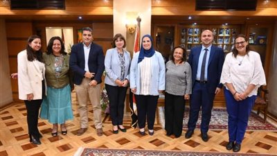 وزيرة التضامن تلتقي منسق الأمم المتحدة في مصر لدراسة أوجه التعاون