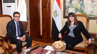 وزيرة الهجرة تبحث مع سفير مصر الجديد بـ سيراليون التعاون في الملفات المشتركة