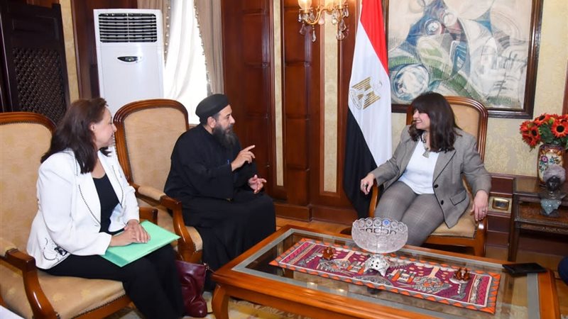 سها جندي وزيرة الهجرة