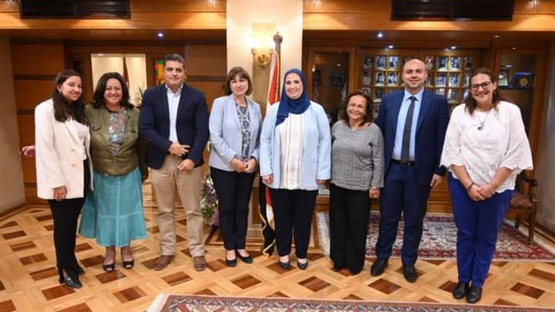 وزيرة التضامن الاجتماعي