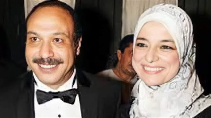 خالد صالح وزوجته