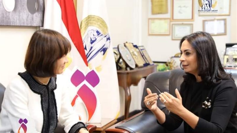 مايا مرسي رئيس المجلس