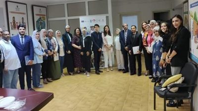 علا عمران تستعرض مشاركة «الهلال الأحمر» في حملة «جوازها قبل 18 يضيع حقوقها»