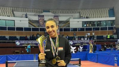 آلاء يحيى.. من هي بطلة تنس الطاولة التي انتقلت للدوري الألماني؟