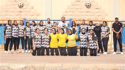 نانسي القاضي تُهنئ فتيات يد الإسماعيلي على الفوز الكاسح في الدوري