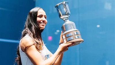 بعد تتويجها ببطولة أمريكا للإسكواش.. نوران جوهر: أتحمل راتب مدربي