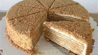 طريقة عمل كيكة العسل الأسود للشيف نجلاء الشرشابي