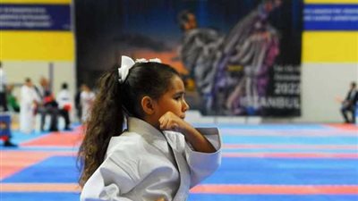 جميلة أشرف تحقق إنجازًا في بطولة إسطنبول للكاراتيه
