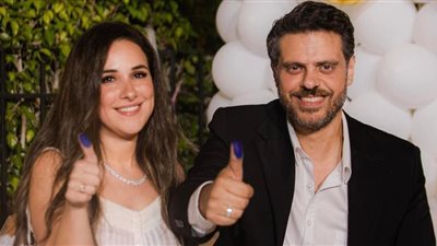 صور| شاهدي عقد قران شيري عادل وطارق صبري