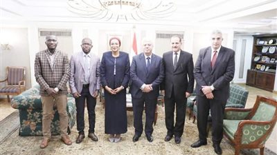 وزير التعليم العالي يناقش تدريب الباحثين المصريين بجامعات غينيا