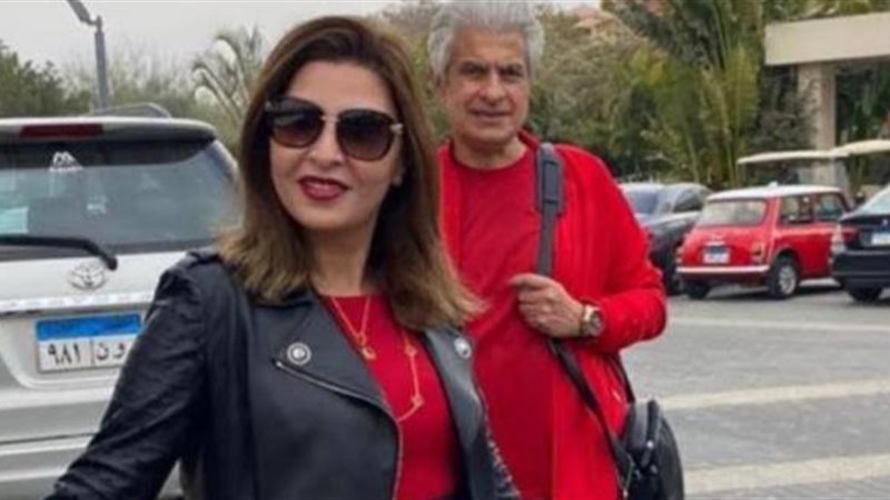 وائل الإبراشي وزوجته