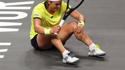 أنس جابر تخسر أولى مبارياتها في كأس الماسترز