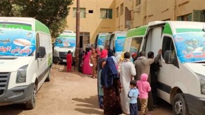 فحص 81 سيدة للكشف عن أورام الثدي في قافلة طبية بالإسكندرية