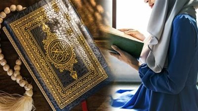 أنغام أبو الظاهر فلسطينية تختتم القرآن الكريم في 10 ساعات