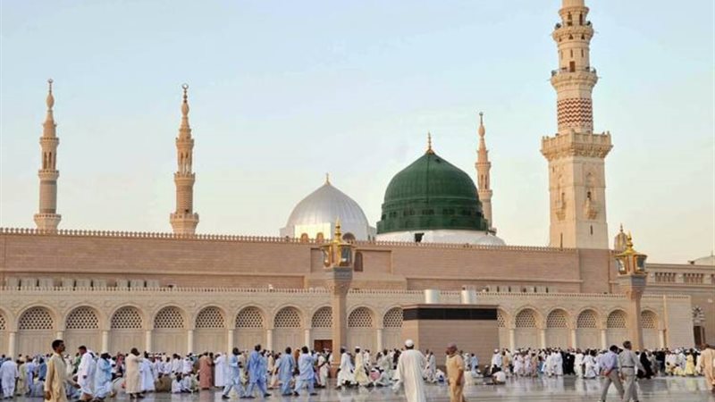 قبر النبي صلى الله