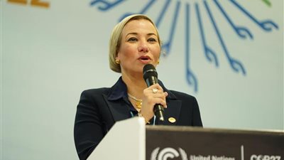 وزيرة البيئة تفتتح فعاليات يوم المرأة في مؤتمر المناخ وتلقي كلمتها