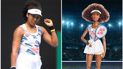 «نعومي أوساكا».. صُمِّمَت لها دمية كأول لاعبة تنس يابانية تفوز ببطولة جراند سلام