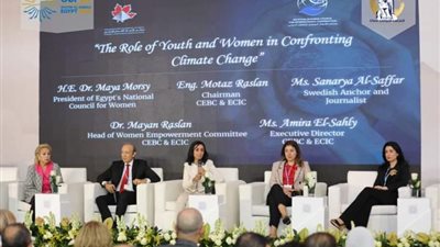 مايا مرسي: إنجازات تمكين المرأة ستتراجع بسبب أزمة المناخ