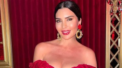 احتفلت بعيد ميلادها.. لاميتا فرنجية بالأحمر المثير