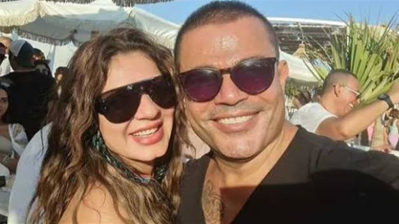 نجلاء بدر وعمرو دياب