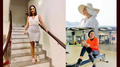 نساء ملهمات.. «زينب العقبي» شظية قنبلة أفقدتها ساقها فصارت مقدمة برامج مشهورة  