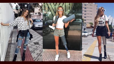 «باولا أنطونيني».. بلوجر وفانشينيستا بساق واحدة صارت ملهمة لكل النساء