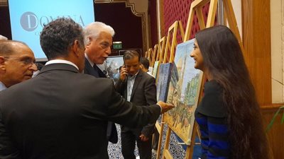 محافظ جنوب سيناء في افتتاح بينالي شرم الشيخ: نبعث رسالة سلام للعالم