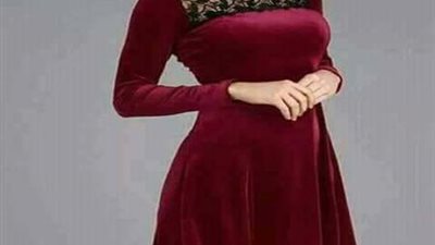 القطيفة موضة شتاء 2023.. أفكار جديدة للبدلة والفستان