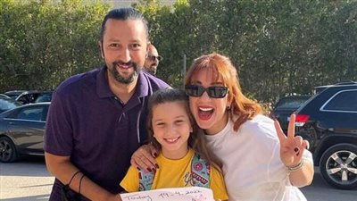 حقيقة عودة اسما شريف منير لطليقها محمود السكري (صور)