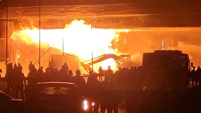 تفاصيل 5 ساعات من الرعب بسبب حريق مدينة نصر (صور)